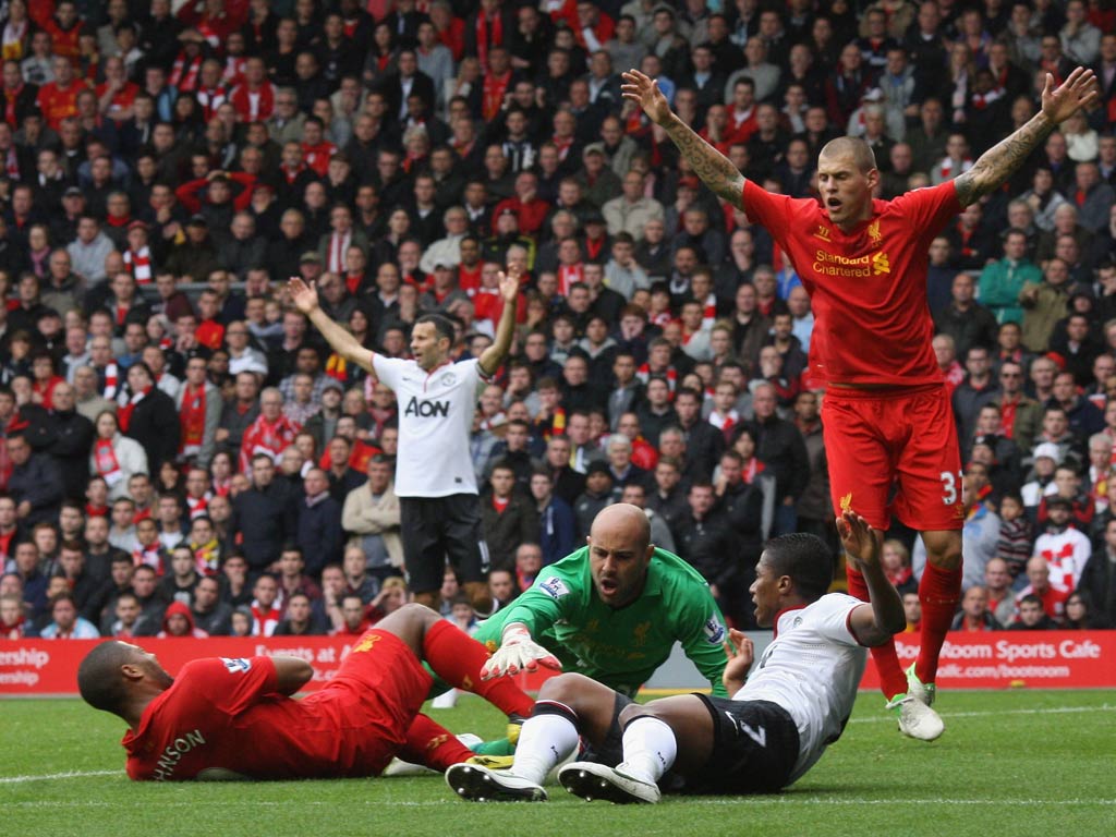 Mark Halsey awarded Manchester United a penalty