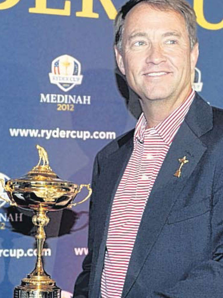 The US captain, Davis Love III, still enjoys the adrenalin rush