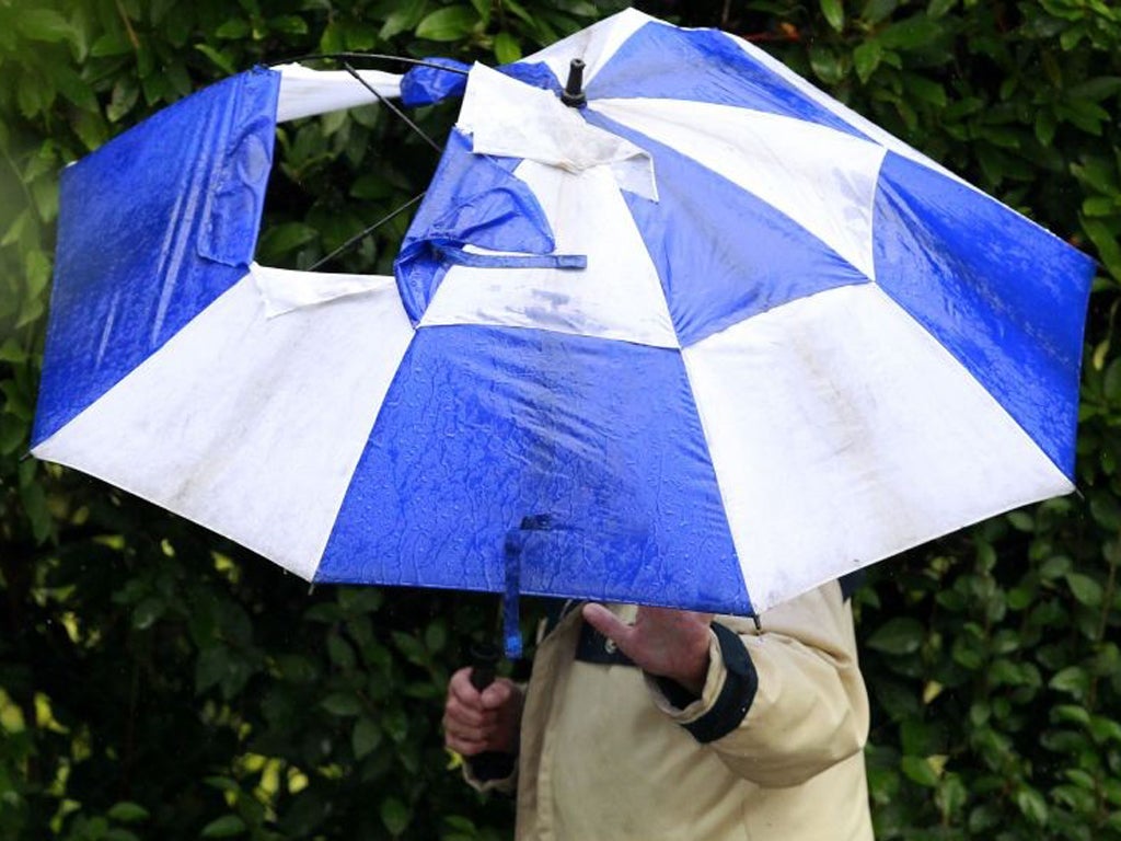 Commuters in Stockport were hit by flooding on railways and roads yesterday