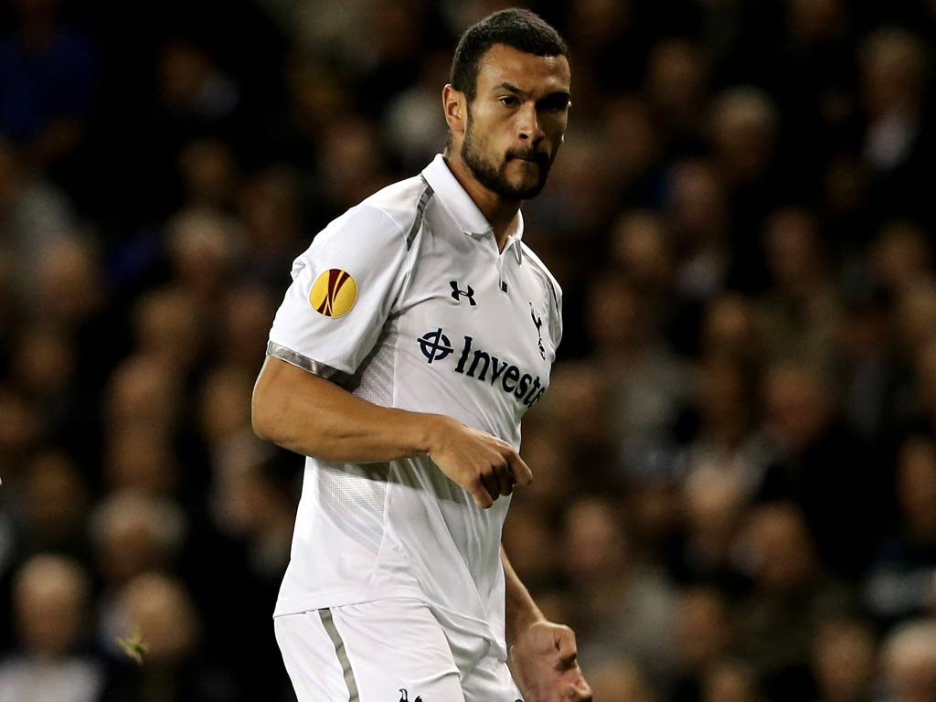 Tottenham defender Steven Caulker