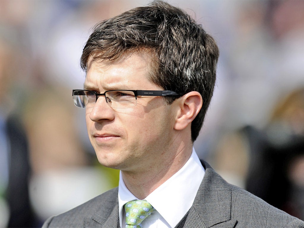 Roger Varian, trainer of Ektihaam