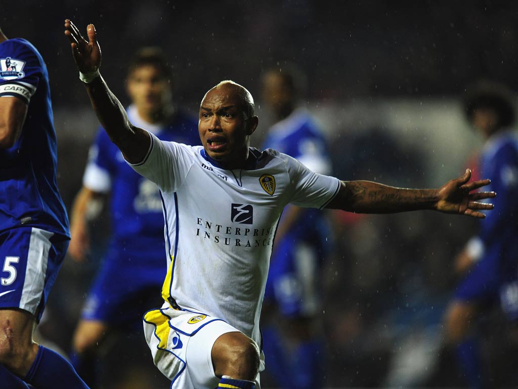 Leeds striker El-Hadji Diouf