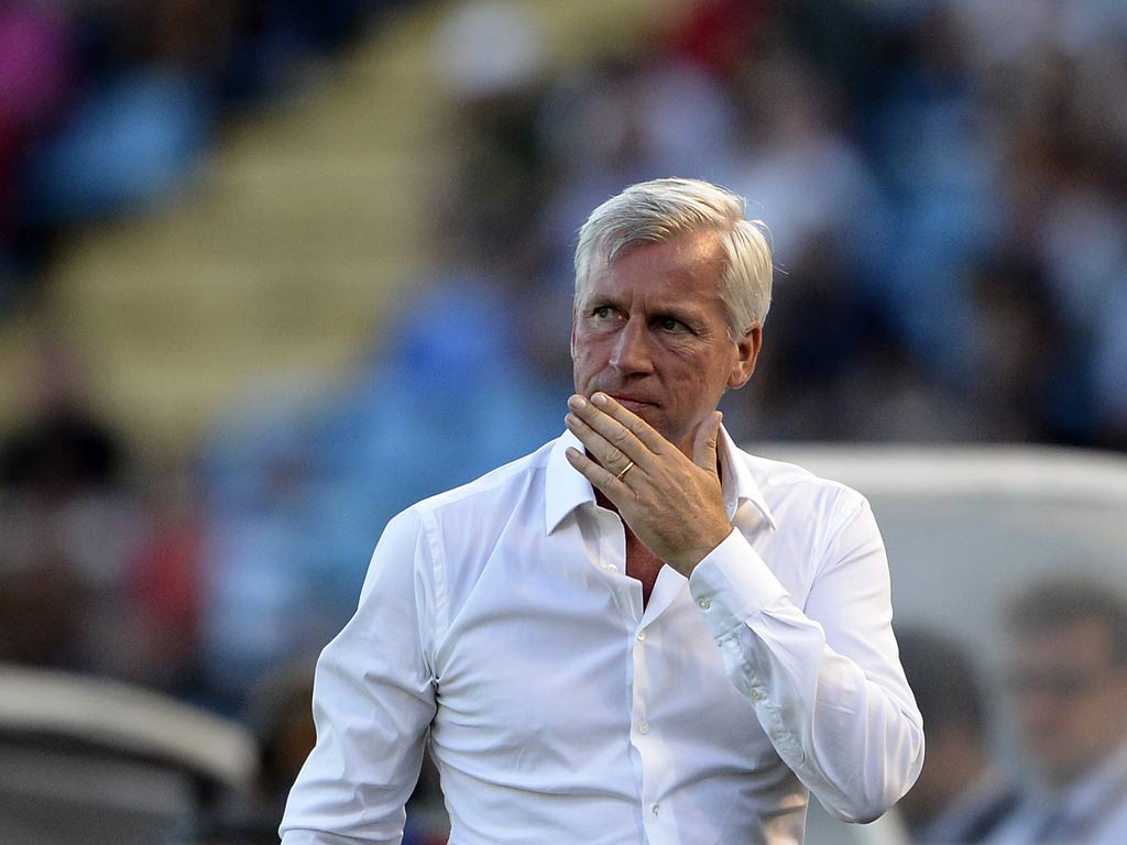 Newcastle manager Alan Pardew