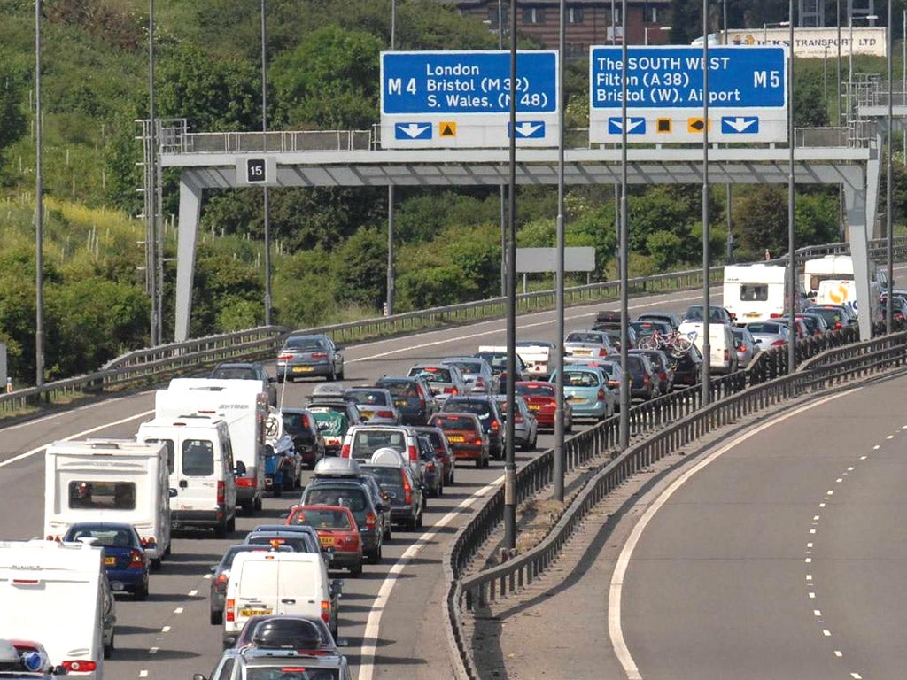 The roundness of our roads' fonts help their legibility for people bombing along at 70mph