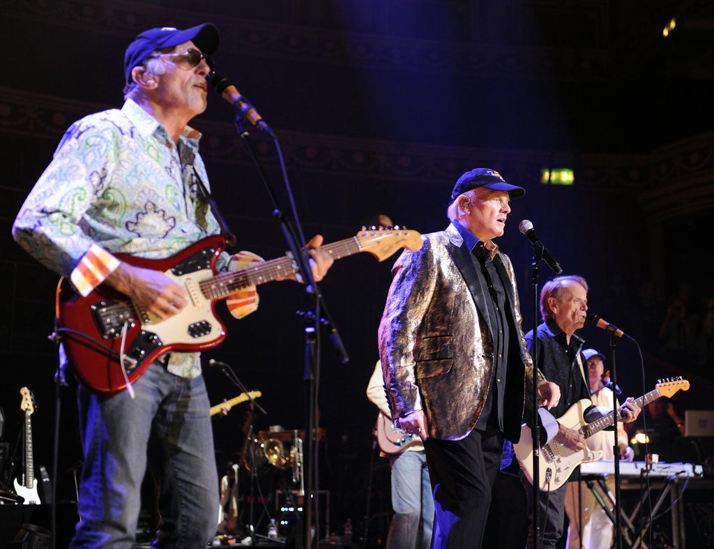 The Beach Boys at the Albert Hall last night