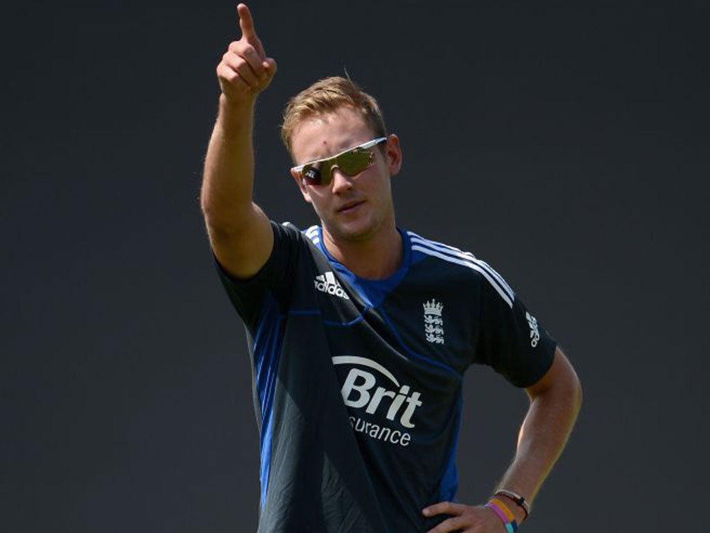 England’s captain, Stuart Broad, has faith in his ‘brilliant players’