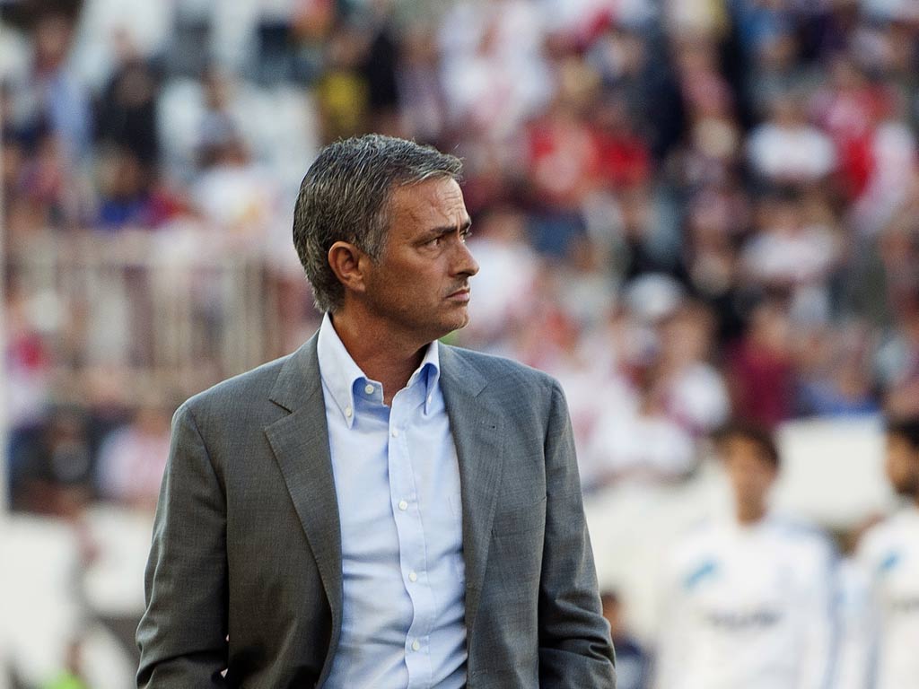 Real Madrid manager Jose Mourinho