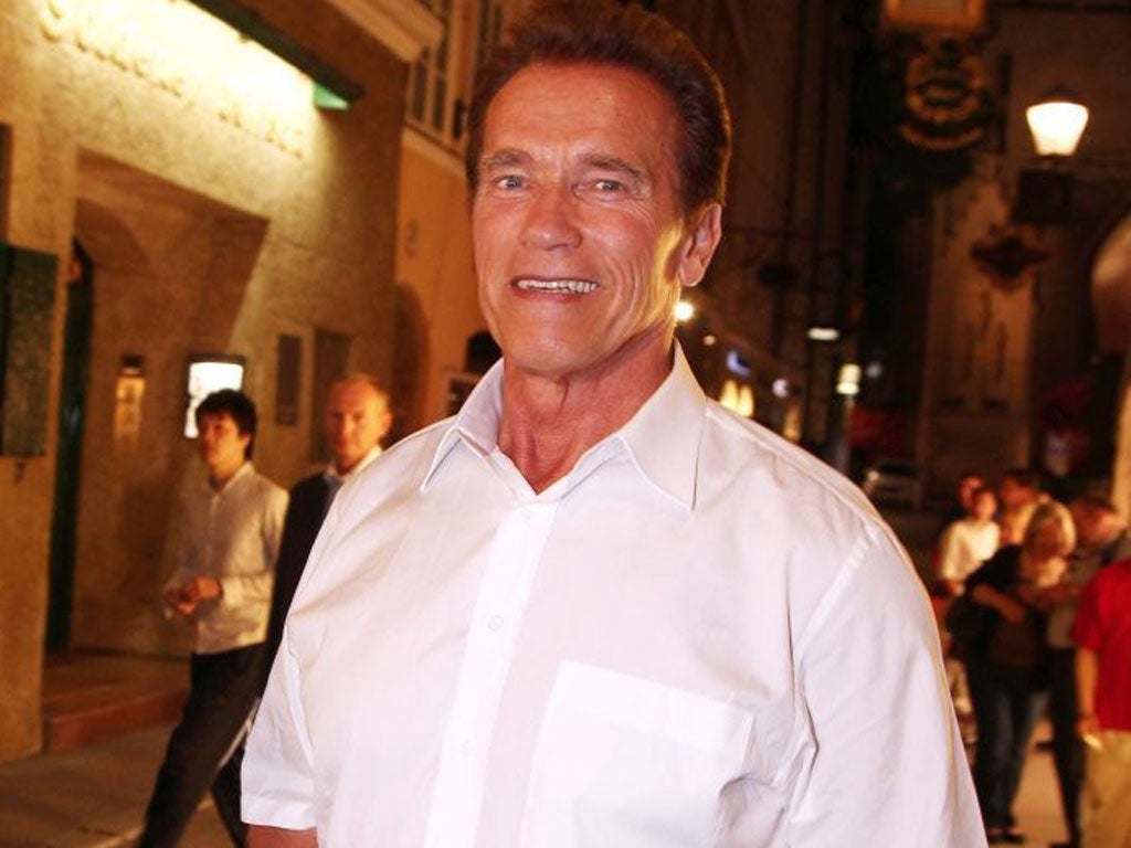 Arnie still wants to run for the White House after revealing fathering a child with his housekeeper while he was married