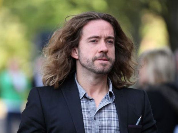 Justin Lee Collins's ex-girlfriend repeatedly told him to dump her, his trial for domestic and emotional abuse heard today