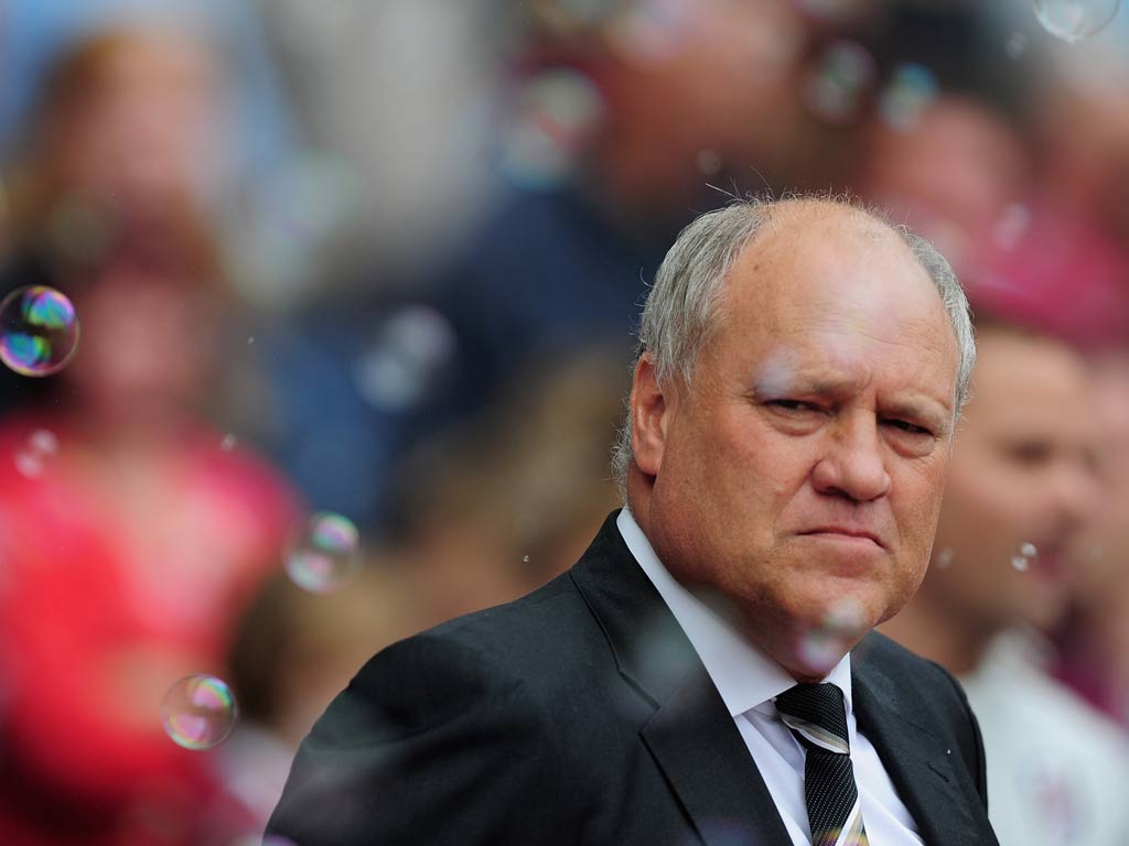 Fulham manager Martin Jol