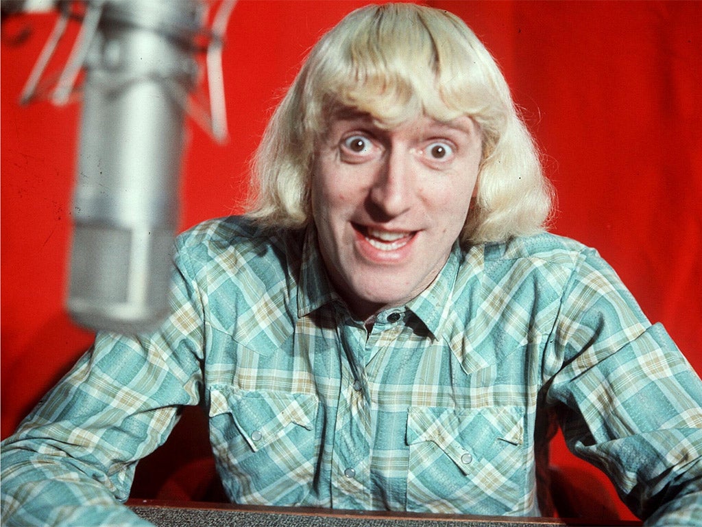 The TV presenter in his pomp