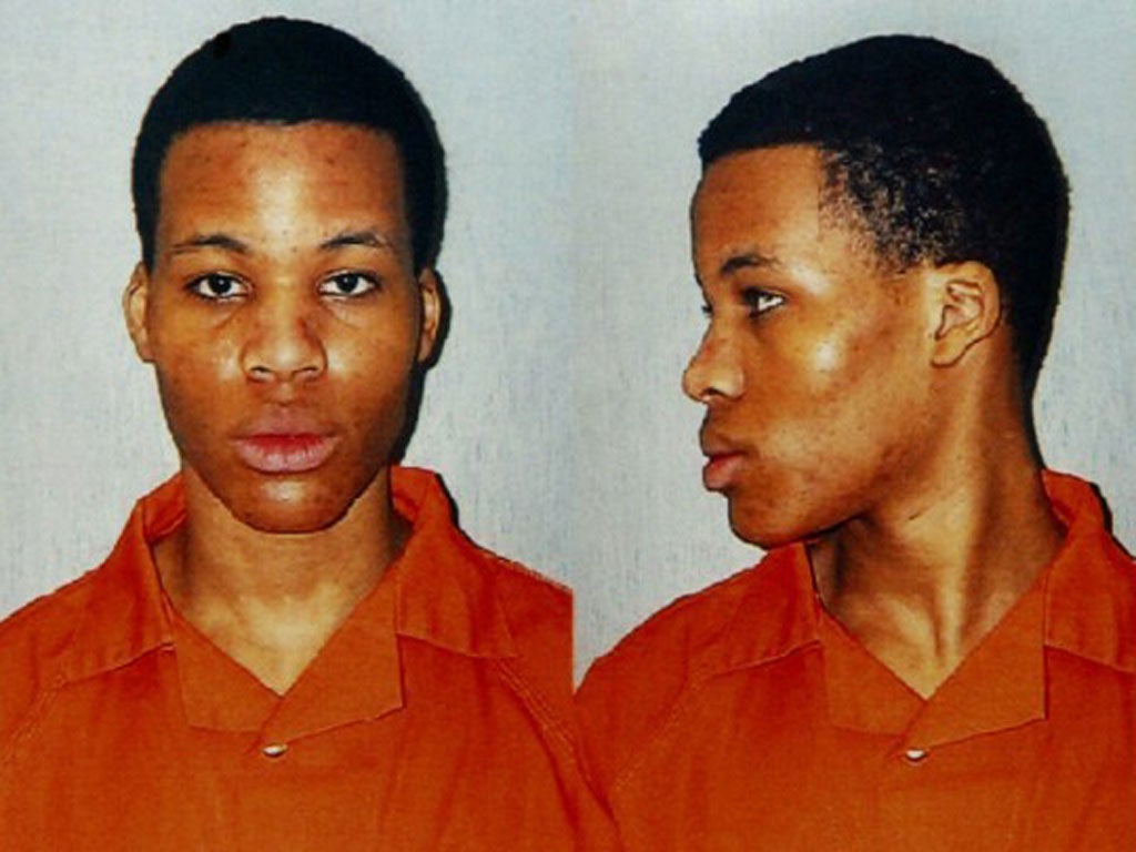 Lee Boyd Malvo pictured after his arrest