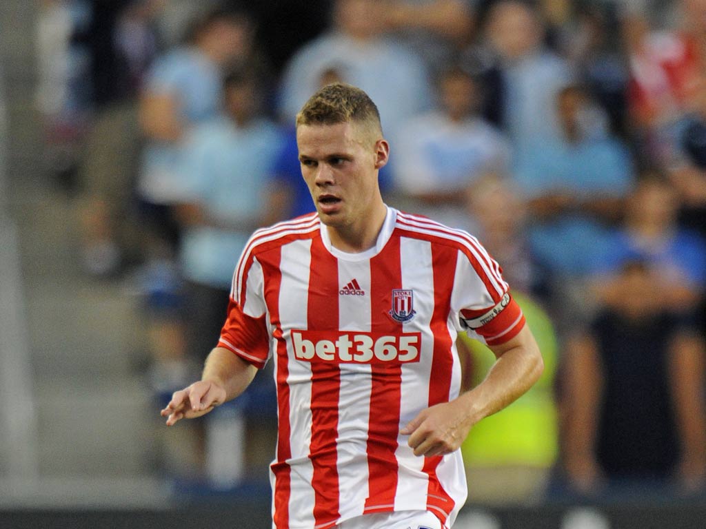 Stoke defender Ryan Shawcross