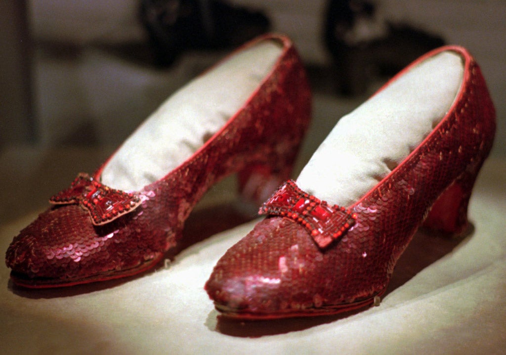 There's no place like home: The ruby slippers on display in the Smithsonian