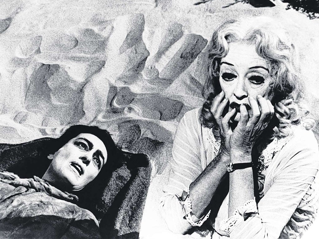 Joan Crawford and Bette
Davis in ‘Whatever Happened to Baby Jane?’ (1962)