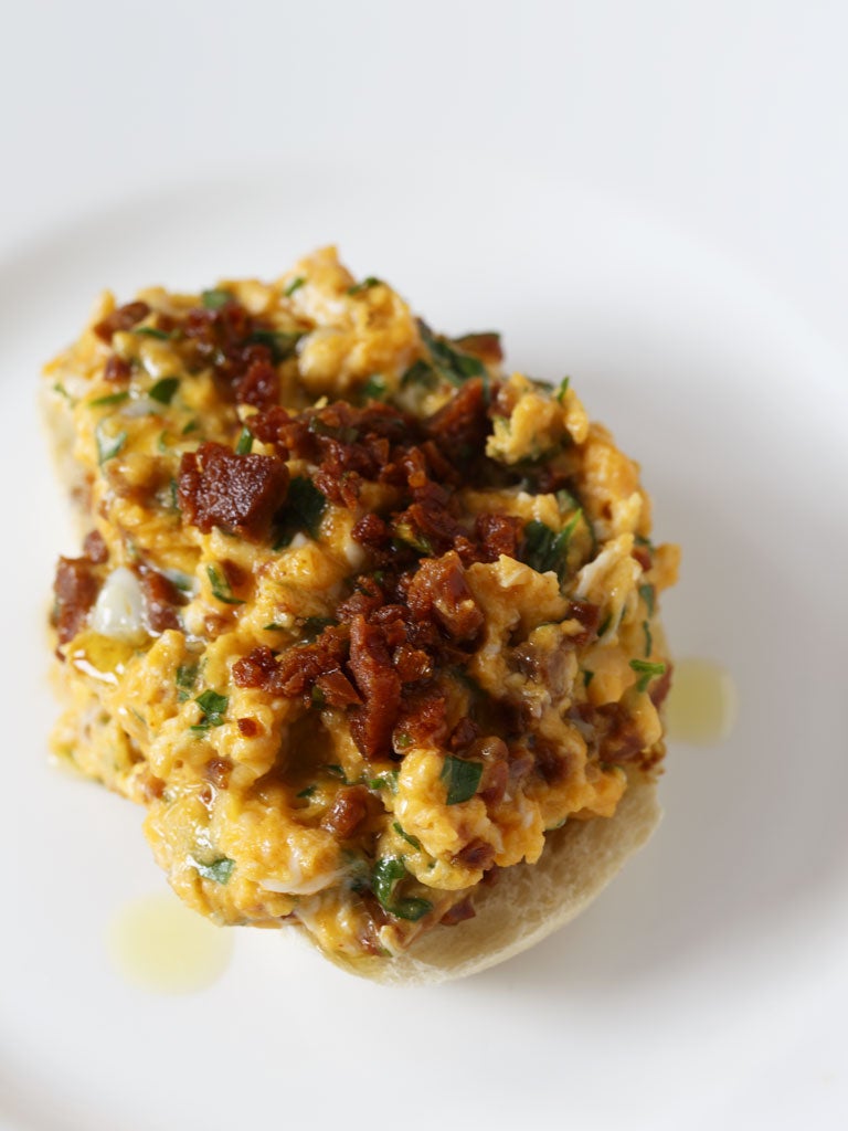 Websters’ scrambled eggs