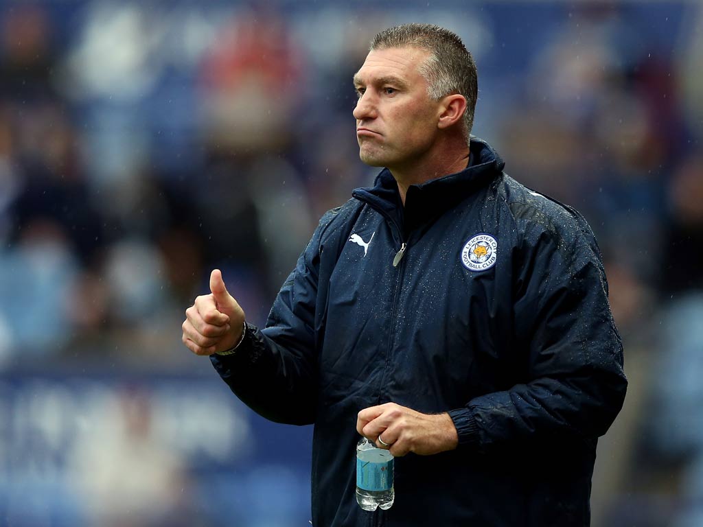 Leicester manager Nigel Pearson