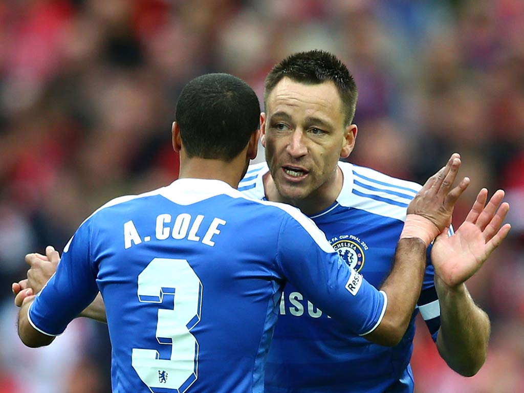 Ashley Cole and John Terry