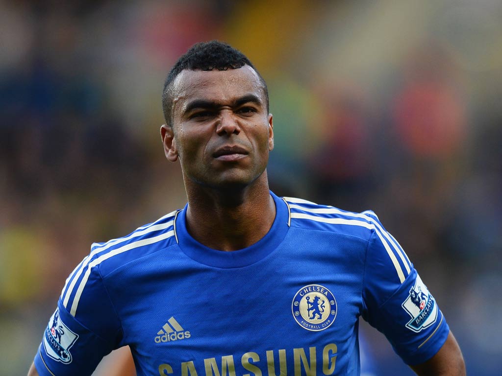 Chelsea defender Ashley Cole