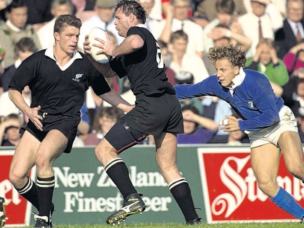 Welford Road hosted New Zealand and Italy at the 1991 World Cup