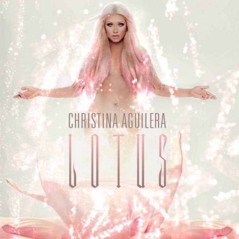 Christina Aguilera - Lotus (2012): Xtina’s second nudey album cover channels Botticelli. Her previous effort, 2002’s ‘Stripped’
sold 13m+ copies, so one must salute her business acumen. Among other things