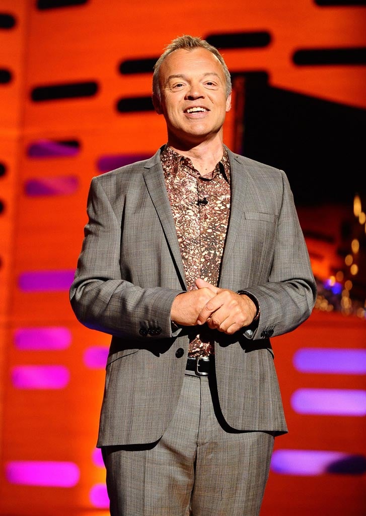 Chat show host Graham Norton