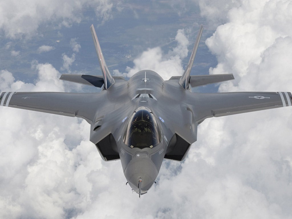 An F-35 jet