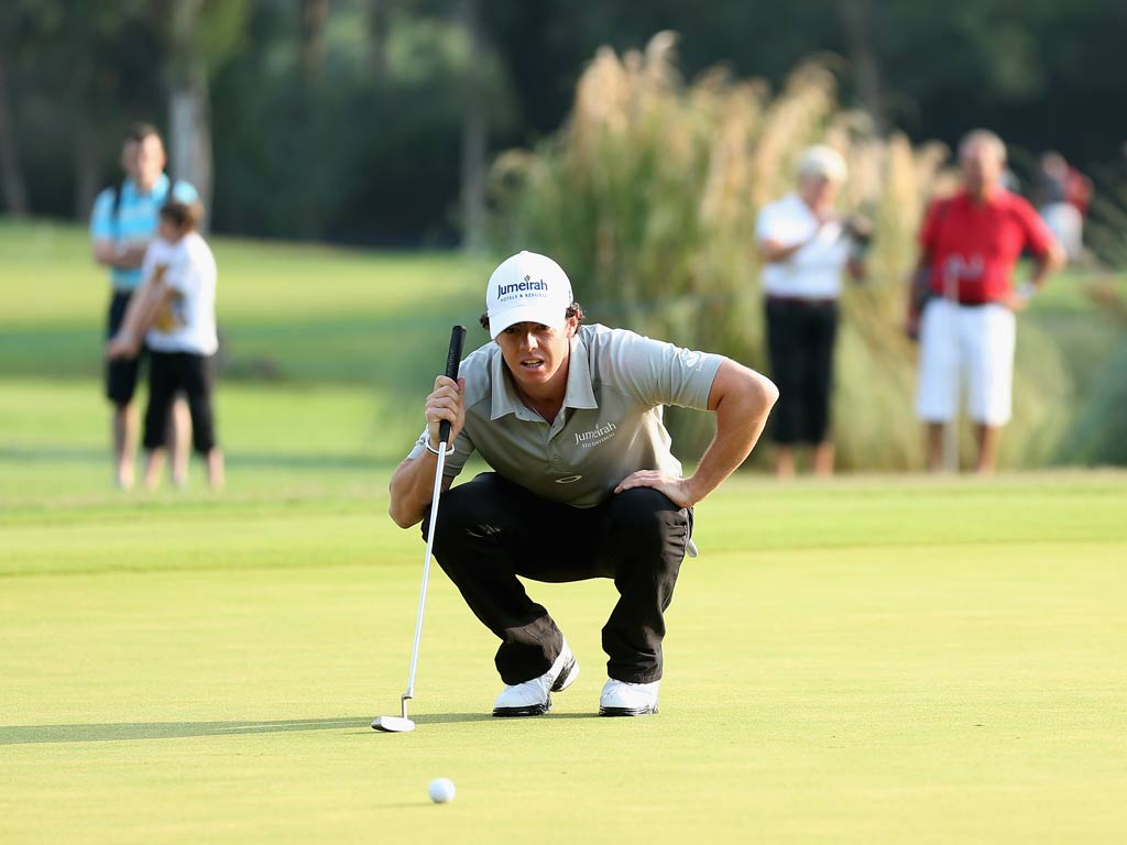 Rory McIlroy in action in Turkey
