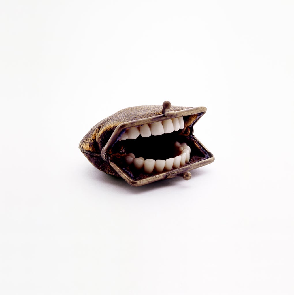 Nancy Fouts, Purse with teeth' , 2010