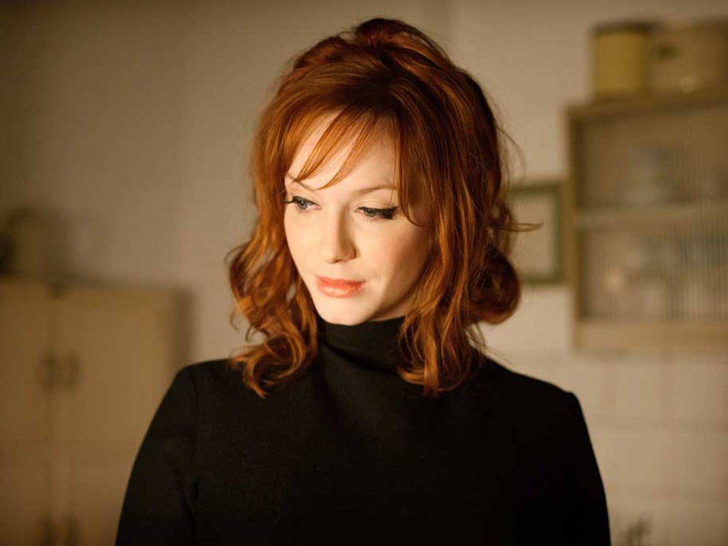 Hendricks in her new film 'Ginger & Rosa'