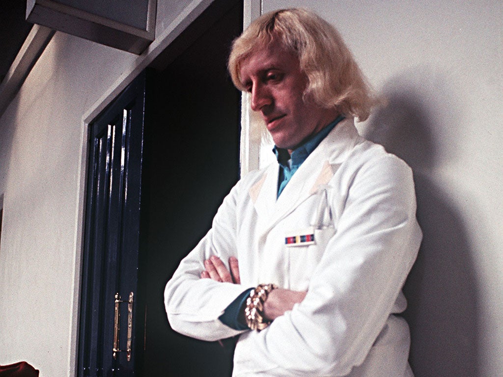 Jimmy Savile volunteering as a hospital porter in 1970