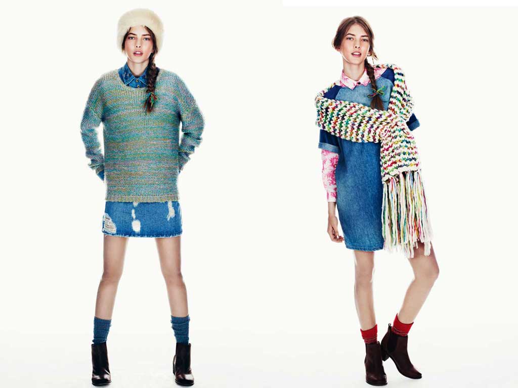 <p><b>Chunky knits</b></p>

<p>Whether strewn with sequins or knitted into cosy cables or intricate intarsia, the humble jumper has been upgraded for winter - and it's a good thing, too: have you seen the price of gas these days? Turn the central heating down and cuddle up in a winter warmer. Jumper, £45, scarf, £24, both topshop.com</p>