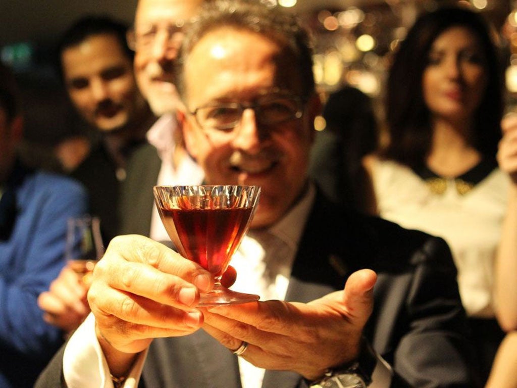 Salvatore Calabrese who has claimed to have set a new record for the most expensive cocktail in the world at Salvatoreís at Playboy Club London