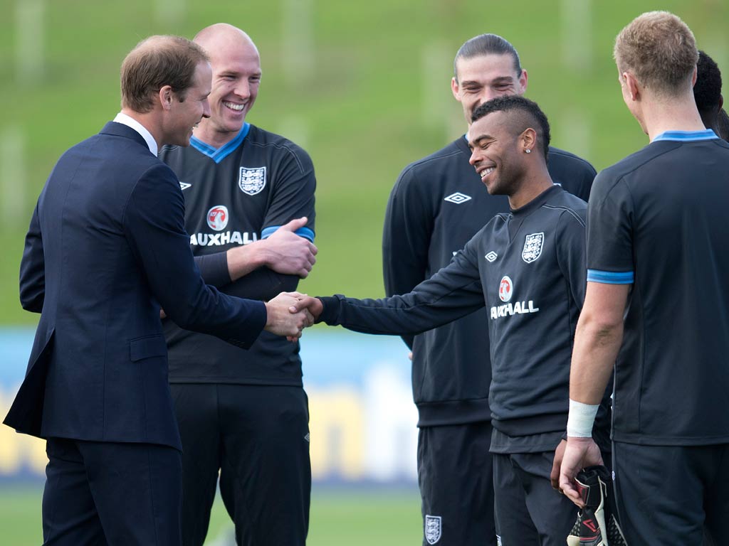 Prince William: "Bet you're feeling a bit of a tweet right now Ashley" (12/09/12) To enter the current caption competition, click here.