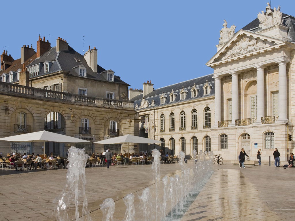 Make a splash: Dijon's Place de la Libération