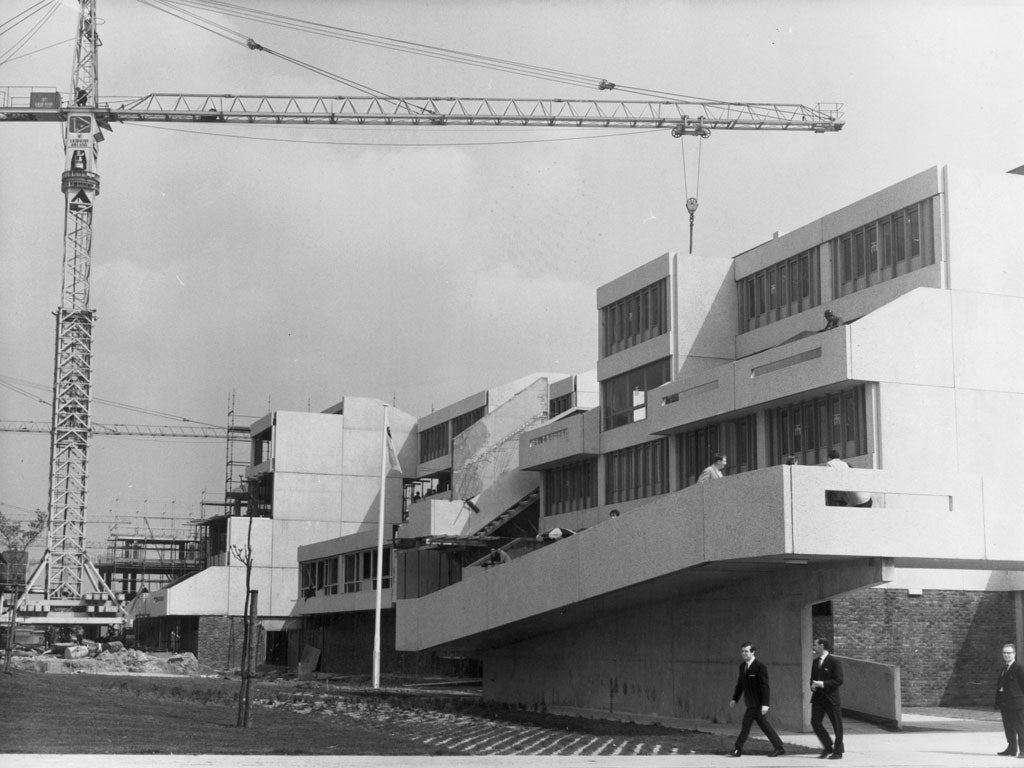 Brutal: Thamesmead in south-east London, built in the late 1960s