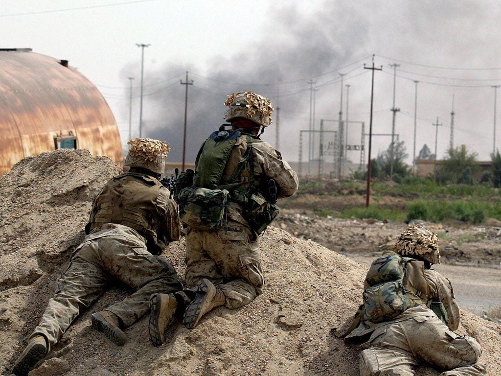 Cruel legacy: US marines fighting in Fallujah in 2004