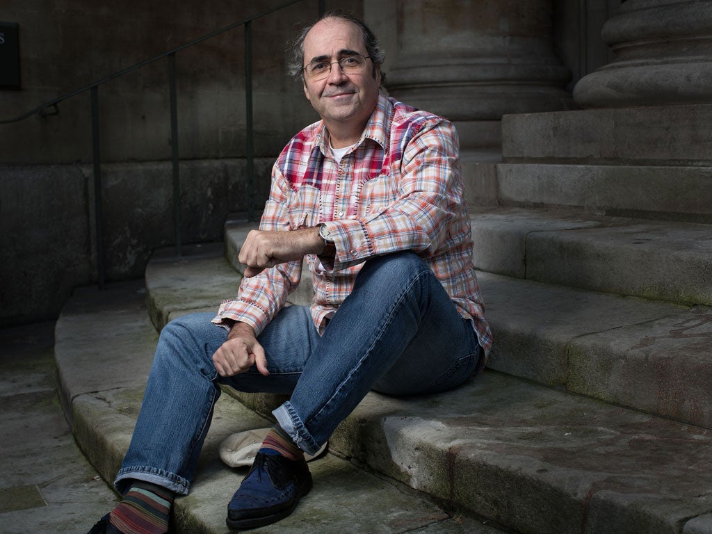 Mr happy: Danny Baker's natural optimism and confidence have guided him through a long broadcasting career that was only temporarily halted by cancer two years ago