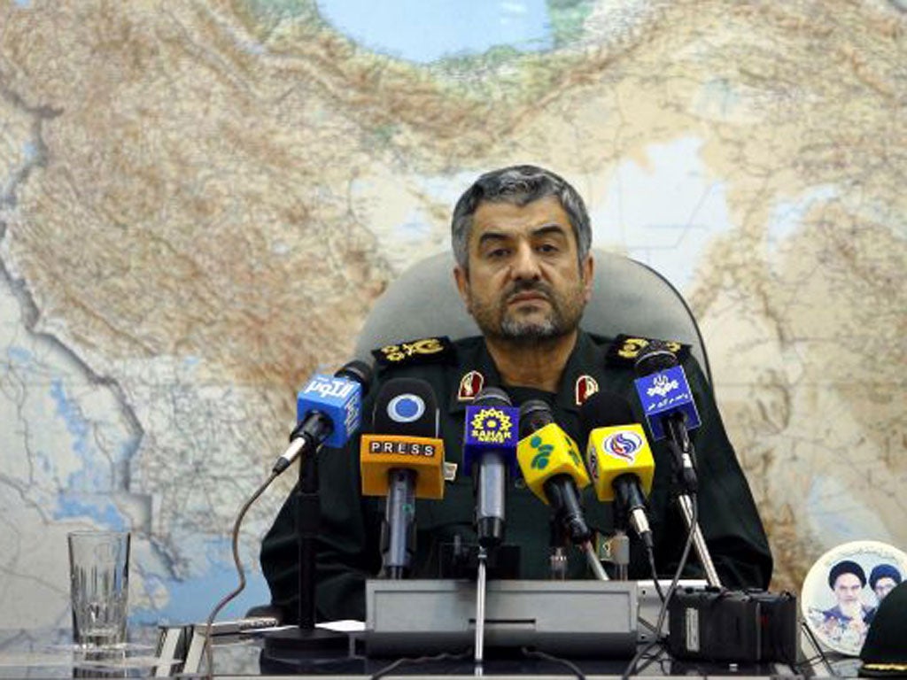 The plot was reportedly hatched by General Mohammad Ali Jafari