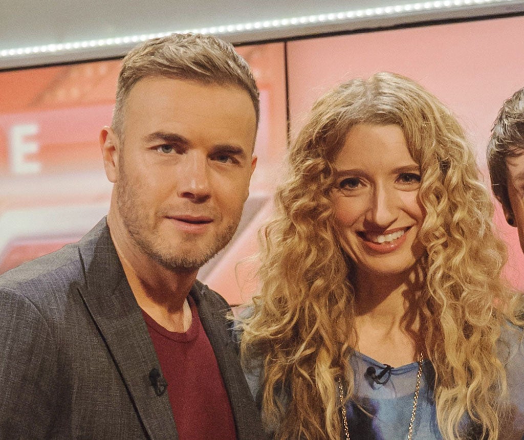 Gary Barlow and Melanie Masson