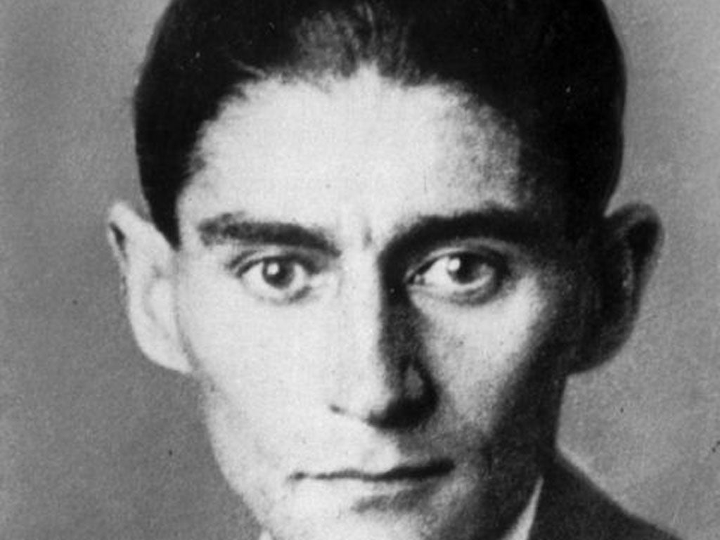 The Czech writer Franz Kafka