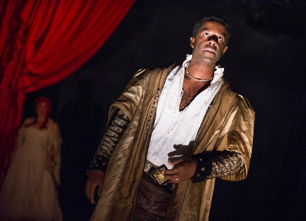 Adrian Lester as Ira Aldridge in Red Velvet the Tricycle Theatre