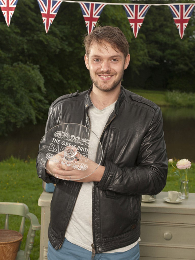 John Whaite, winner of The Great British Bake Off