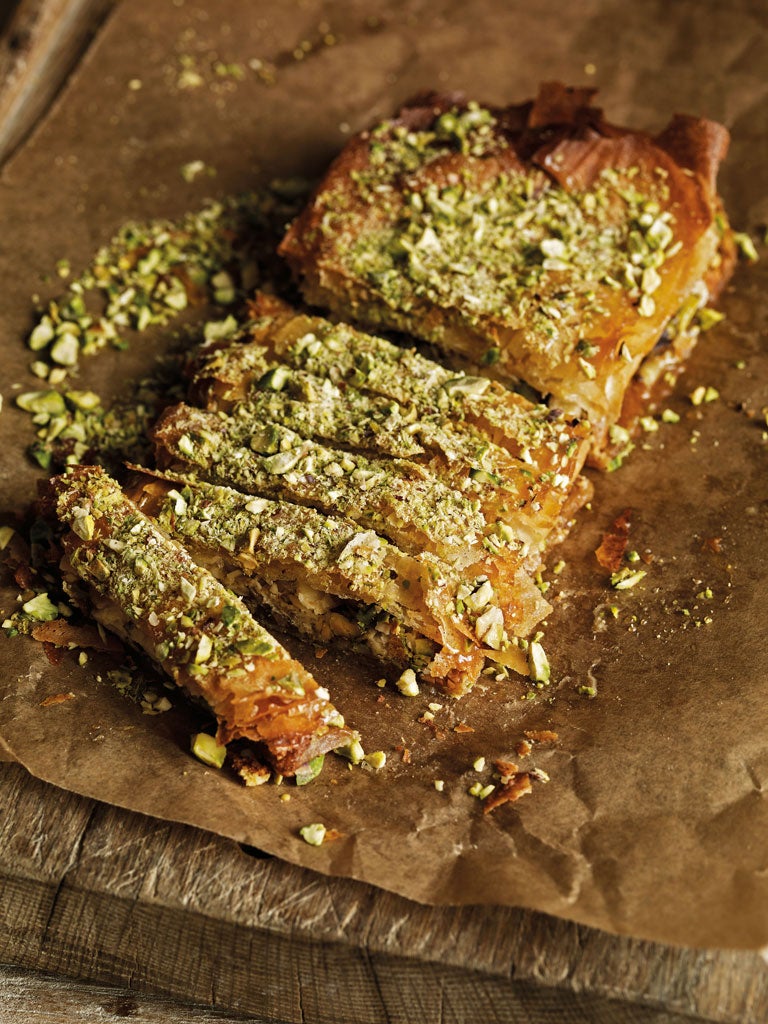 Sweet treat: Mark's baklava