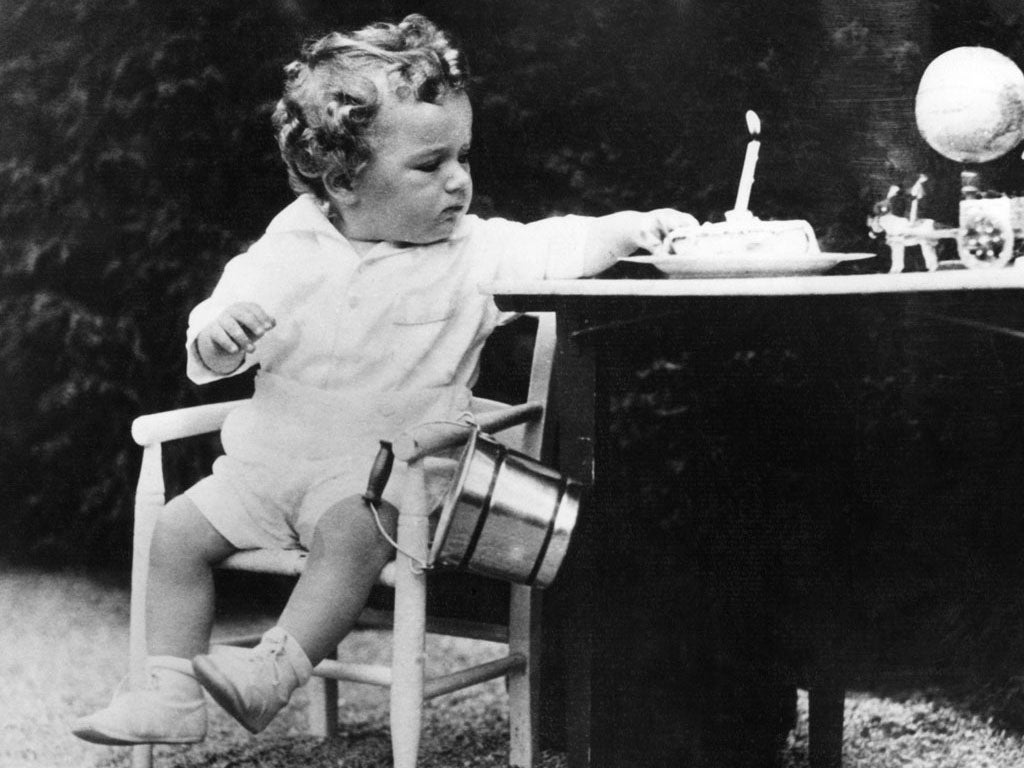 Charles Lindbergh's son, Charlie, in 1931