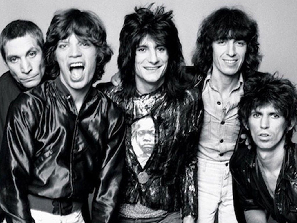 The Rolling Stones pictured in Crossfire Hurricane