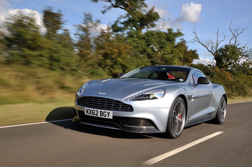 The new Aston Martin Vanquish is a beautifully built powerhouse