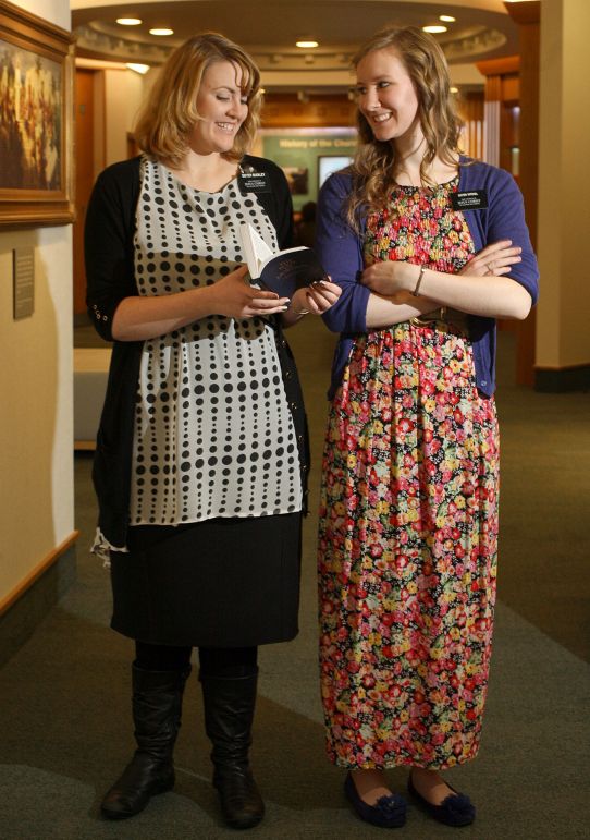 Sister Jaimee Buckley and Sister Katie Ritchel