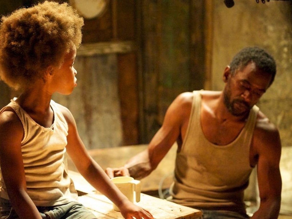 Quvenzhané Wallis and Dwight Henry in 'Beasts of the Southern Wild'