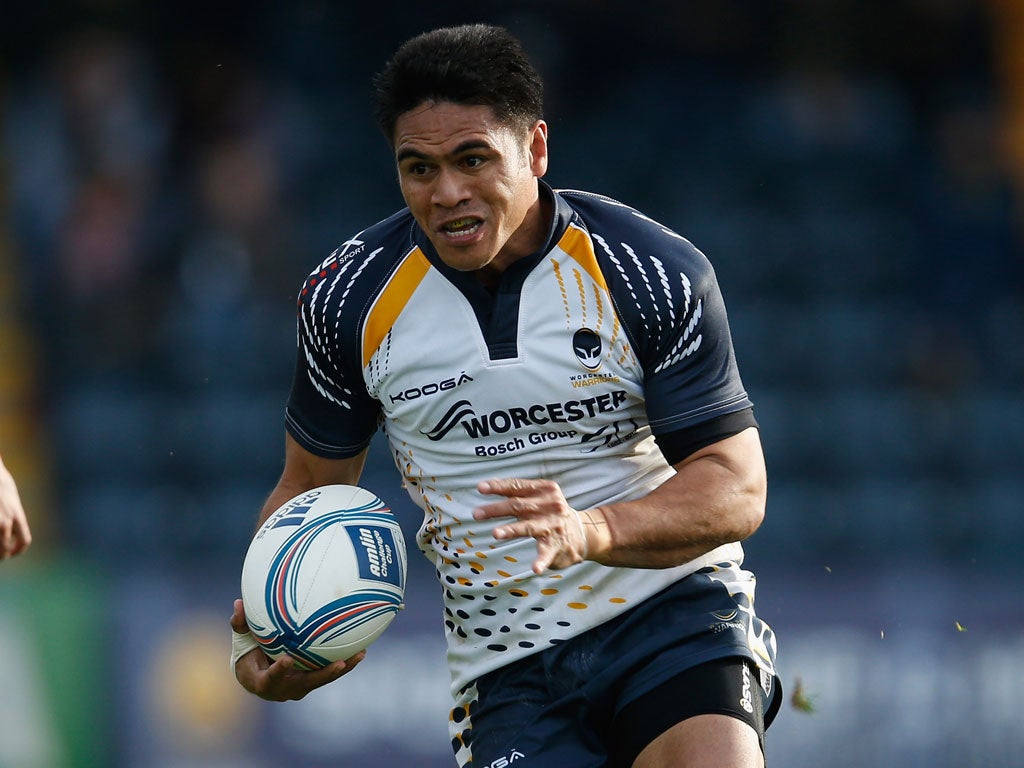 Samoan wing David Lemi helped himself to four tries